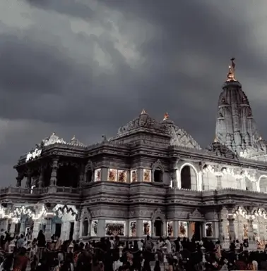 Prem Mandir – best time to visit Vrindavan in winter